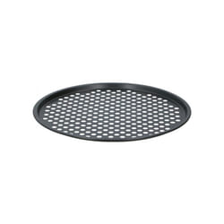 pizza bowl steel 34 x 34 cm black