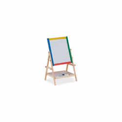 2 in 1 Kids Easel Toy Drawing Art Craft Wooden Blackboard Whiteboard Double Side