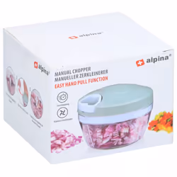 Pull String Food Chopper Manual Hand Processor ToSlice Garlic Onion