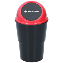 Car Mini Bin Cup Holder Portable Small Plastic Trash Can Home Office Bedroom - Red