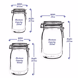 Reusable Storage Bags Jar Mason 12 Fresh Food Bag Snack Freezer Pouch