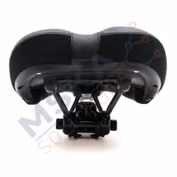 Dunlop Saddle MTB/Racing Bike Unisex Black Adult 29x17x7cm