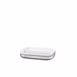Rosti Mepal 106937030600, Box, Rectangular, 0.55 L, Transparent, White, Polyethylene, Styrene Acrylonitrile (SAN), 160 mm