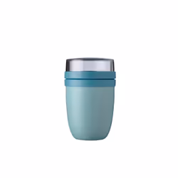 Mepal Ellipse, Lunch container, Adult, Green, Polypropylene (PP), Stainless steel, Monochromatic, Round
