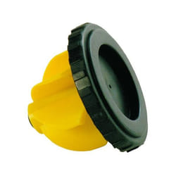 CARPOINT 1923201 Cap, fuel tank Petrol yellow/black