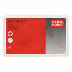 Car first aid kit; CARPOINT; with case