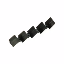 Carpoint 0537804, Wiper blade refill, Black, Plastic, Polypropylene (PP), Blister, China