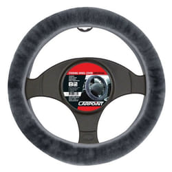 CARPOINT 2510030 Steering wheel cover anthracite 37-39 Textile