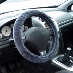 CARPOINT 2510030 Steering wheel cover anthracite 37-39 Textile