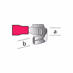 CARPOINT 1623812 Plug Connector red