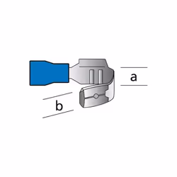 CARPOINT 1623826 Plug Connector blue