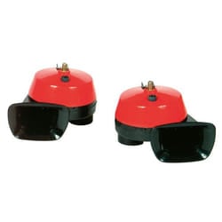 CARPOINT 0524703 Horn 12 405 - 495 112 Steel, Plastic red/black 108