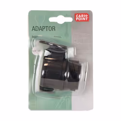 CARPOINT 0429518 Towbar Socket 13 (M), 7 (F) Plastic with splash protection cover ISO 11446, ISO 1724 N