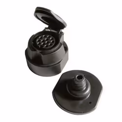 Towbar Socket; CARPOINT; 13 Plastic ISO 11446