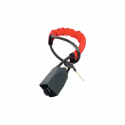 Carpoint Steering Wheel Belt-Lock Red Vehicle Alarm Car Clutch Brake Lock