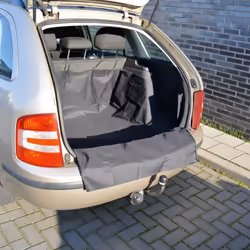 Carpoint Boot Protective Mat Boot Liner Rear Seat Car Mat Floor Mat Black