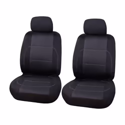 Seat cover; CARPOINT; Paris; black Polyester Front