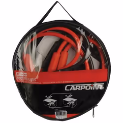 CARPOINT 0177925 Jumper cables with steel plate pliers with storage bag, with overvoltage protection 2.5 12, 24