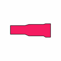 Squeeze Connector; CARPOINT; red