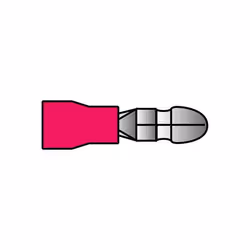 Squeeze Connector; CARPOINT; red