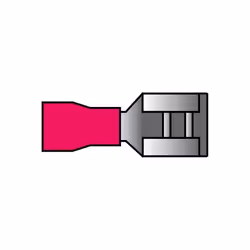 Squeeze Connector; CARPOINT; red