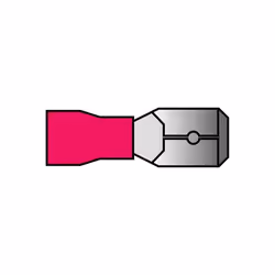 Squeeze Connector; CARPOINT; red