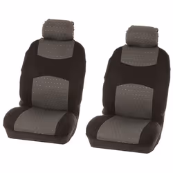 Seat cover; CARPOINT; Chicago; grey Front