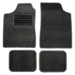 CARPOINT 0310033 Floor mat set Front and Rear 4 graphite 68 , 44