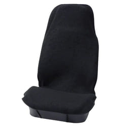 CARPOINT Terry 0310450 Seat cover black Front