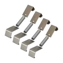 Number plate holder; CARPOINT; silver stainless steel
