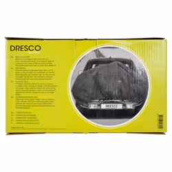Dresco Elastic Bicycle Cover for 1 Bike Black Universal Bike Storage Cover