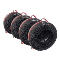 CARPOINT 0613011 Tire bag set black/red 13-16