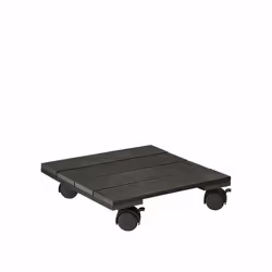 Lauvring 530009, 4 wheel(s), Plastic, Black, 300 mm, 300 mm, 70 mm