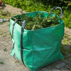Nature Garden Waste Bag Square Green 252L Reusable Recycling Collection Sack