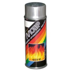 MOTIP-DUPLI MOTIP Silver Heat Resistant Lacquer - Spray 400ml, black