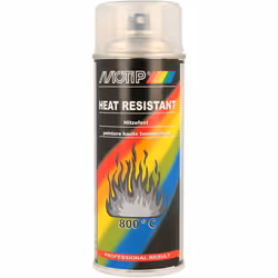 Motip 514033 Motip Heat Resistant Spray Paint - Clear Varnish - 400 ml
