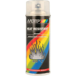 Motip 514033 Motip Heat Resistant Spray Paint - Clear Varnish - 400 ml