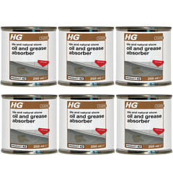 6 x HG Tile and Natural Stone Oil and Grease Absorber (Product 42) - 250ml