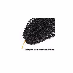 6 Bundles Marlybob Crochet Hair 12 Inch Short Passion Twist Crochet Braids Ombre Kinky Curly Jerry Curls Synthetic Braiding Hair Extension for Black