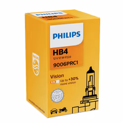 Philips Vision 9006PRC1 car headlight bulb, 55 W, 12 V, HB4, 3200 K, 1 pc(s)