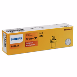 Philips Vision 12604CP Conventional Interior and Signalling, 2 W, 12 V, BAX, 1 pc(s)