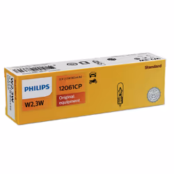 Philips Vision 12061CP Conventional Interior and Signalling, 2.3 W, 12 V, W2.3W, 1 pc(s)