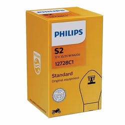 PHILIPS 12728C1 Bulb, spotlight S2 12V 35/35W Halogen