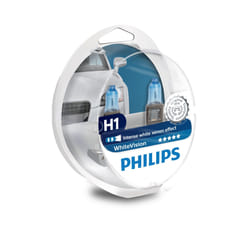 Philips WhiteVision Type of lamp: H1 Pack of: 2+2 car headlight bulb
