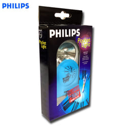 Philips classic reliable compact pocket torch - with hanging strap