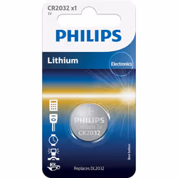 Philips Minicells Battery CR2032/01B, Single-use battery, CR2032, Lithium, 3 V, 1 pc(s), 10 year(s)