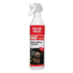 HG Stove Glass Cleaner Wood Burner Spray Soot Dirt Remover 650ml