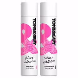 Toni&Guy Shampoo & Conditioner All Hair Type 250ml - Volume Addiction - Fine Hair