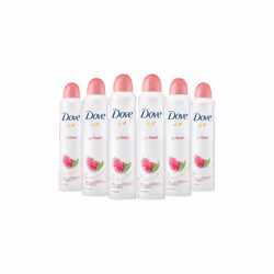 Dove Go Fresh Pomegranate & Lemon Verbena Body Spray 150ml (6 Pack)