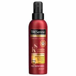TRESemme Tresemmé Keratin Smooth Heat Protect Spray, Spray bottle, 72 h, 1 pc(s), 200 ml, Aqua (Water), Glycerin, Amodimethic ...